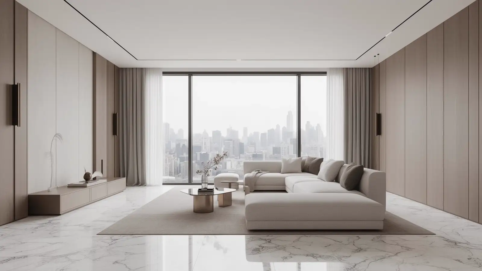 Presentation-ready living space